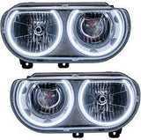 2008-2014 Dodge Challenger (Models w/ NON Projector Headlights Only) Oracle Halo Headlights (Complete Assemblies)