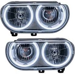 2008-2014 Dodge Challenger (Models w/ NON Projector Headlights Only) Oracle Halo Headlights (Complete Assemblies)