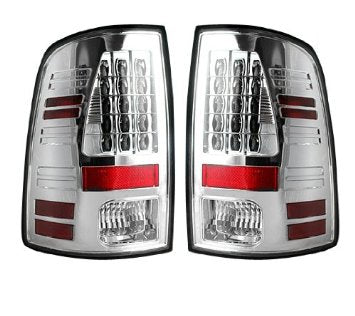 2009-2014 Dodge Ram 1500 AND 2010-2014 Dodge Ram 2500/3500 Clear  Recon LED Tail Lights