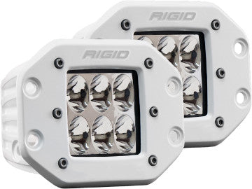 Rigid Industries Marine D2 Pro Flush Mount LED Driving Light (Pair)