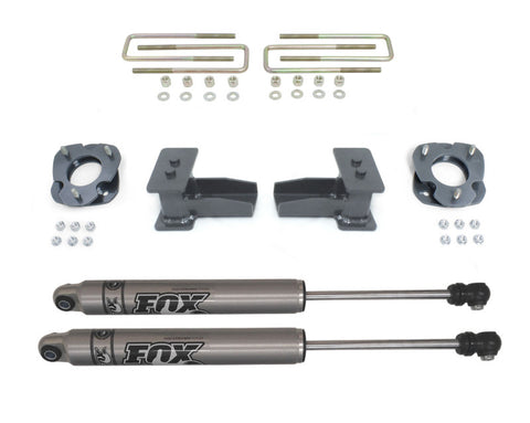 MaxTrac  4" BLOCKS / U-BOLT, FOX SHOCKS