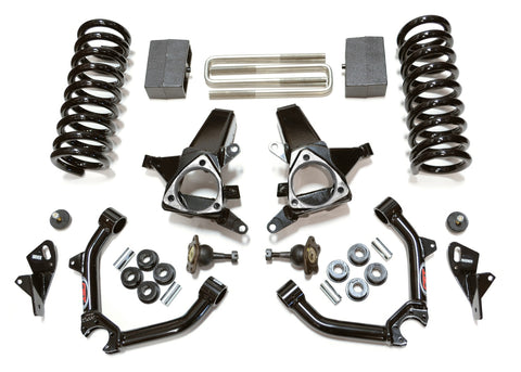 1999-2006 Chevy Silverado GMC Sierra 1500 2WD  (No Crew Cabs) Lift Kit by CST 7" Front 4" Rear Lift