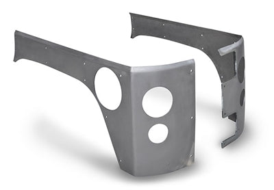 2007-2016 Jeep Wrangler (4Door Models) Crusher Corners (LED Light Ready) by Poison Spyder Customs