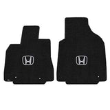 2005-2008 Honda Pilot "Honda Logo" Ultimat FRONT Seat Floor Mats (Ebony) by Lloyd Mats