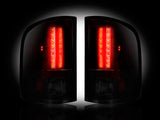 2007-2013 GMC Sierra (No Dually) Red/Smoke Recon LED Tail Lights