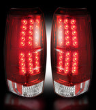 2007-2013 Chevy Avalanche Red Recon LED Tail Lights