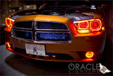 2011-2014 Dodge Charger LED Fog Light Halo Kit by Oracle