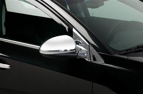 2011-2013 Chevrolet Cruze  Chrome Mirror Bracket Molding Covers by Putco