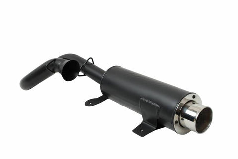 2011-2013 Yamaha YCXR700F Rhino 700 FI Exhaust System by Gibson Performance (Black)