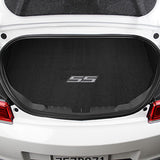 2016-2017 Chevy Camaro Coupe "Silver SS Logo" Velourtex TRUNK Mat (Ebony) by Lloyd Mats