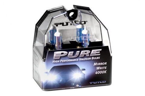 H11B Mirror White  Halogen Headlight Bulbs by Putco 4000K (55 Watt Pair)