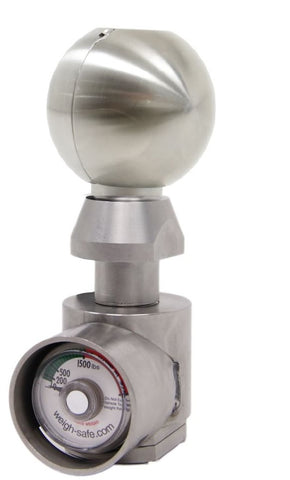 Tongue Weighing 2 5/16" Trailer Hitch Ball 10000LBS Max GTW by Weigh Safe