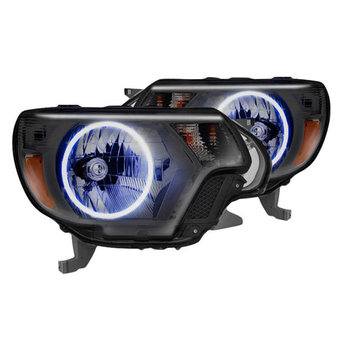 2005-2012 Toyota Tacoma Oracle Halo Headlights (Complete Assemblies) BLACK