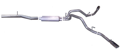 2014-2018 Chevy Silverado GMC Sierra 1500 5.3 V8 5'8" Bed Crew Cab + 6 1/2' Extended/Double Cab Gibson Performance Extreme Cat-Back Exhaust (Aluminized)