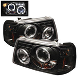 IPCW Black Halo Projector Headlights 2001-2008 Ford Ranger