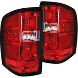 2015-2017 Chevy Silverado (+2014 1500 Series) Red Recon LED Tail Lights