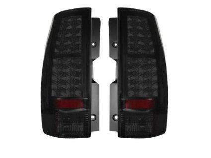 2007-2013 Chevy Tahoe, Yukon, Suburban, Denali Smoked Recon LED Tail Lights