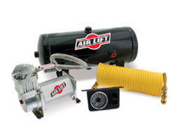 Air Lift Double QuickShot On-Board Compressor System w/ Reserve Tank