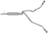 2011-2015 Ford F250 F350 SuperDuty Crew Cab 6.2 V8 Gibson Performance Dual Cat-Back Exhaust (Aluminized)