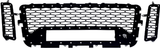 2016-2017 Nissan Titan (w/out Front Camera) Rigid Industries Replacement Grille