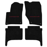 2011-2015 Porsche Cayenne "Porsche Logo" Ultimat Front and Back Seat Floor Mats (Black) by Lloyd Mats