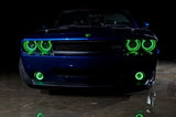 2009-2014 Dodge Challenger (Models w/ Standard Factory Headlights Only -No Projectors-) PLASMA Headlight Halo Kit by Oracle