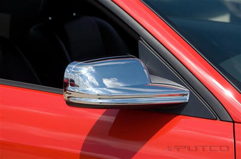 2005-2009 Ford Mustang Chrome Mirror Covers by Putco
