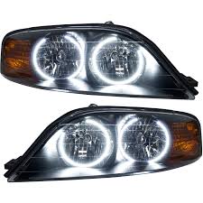 2000-2002 Lincoln LS Oracle Halo Headlights (Complete Assemblies)