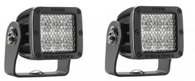 Rigid Industries MIL-STD-461F D2 HD Diffused LED Light (Pair)