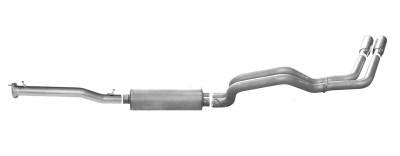 2015-2018 Ford F-150 5.0 V8 6 1/2' Bed Regular Cab Gibson Performance Dual Sport Cat-Back Exhaust (Stainless)