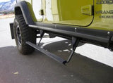 1997-2006 Jeep Wrangler (LJ Models) Step-Sliders - Rock Sliders w/ Electric Step by Rock Slide Engineering