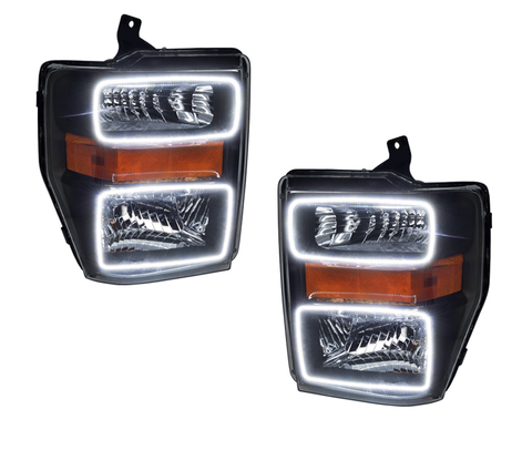 2008-2010 Ford F-250 F-350 Oracle Halo Headlights (Complete Assemblies)