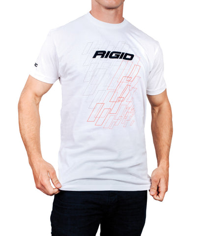 Rigid Industries  T-Shirt Tracers White MED