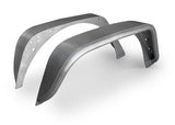 2007-2016 Jeep Wrangler Rear Steel Crusher Flares (Standard Width) by Poison Spyder Customs