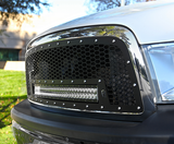2009-2012 Dodge Ram 1500 Rigid Industries LED Grille (w/ 30" Curved LED Light Bar)