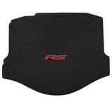 2010-2015 Chevy Camaro Coupe "RS Logo" Velourtex CARGO Area Floor Mat (Ebony) by Lloyd Mats