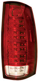 2007-2012 GMC Suburban + GMC Yukon XL Denali IPCW Fiber Optic / LED Tail Lights Red