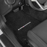 2016-2017 Chevy Camaro "w/ Word Camaro" Ultimat Front and Back Seat Floor Mats (Ebony) by Lloyd Mats