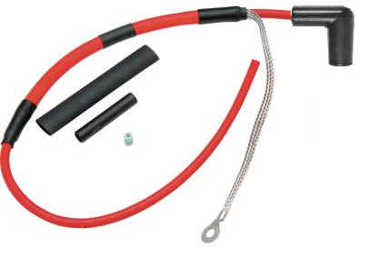 Nology Hotwires Spark Plug Wire Universal 23" Long 90 Degree Boot (for Motorcycle/ATV)