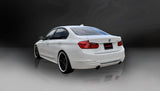 2012-2017 BMW 335i F30 Sedan (All Wheel Drive) Corsa Touring Cat-Back Exhaust BLACK