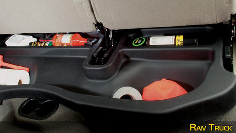 2003-2010 Dodge Ram Husky GearBox Under Seat Storage Box