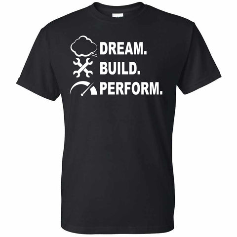 Men's Short Sleeve Graphic T-shirt | Dream Build Perform