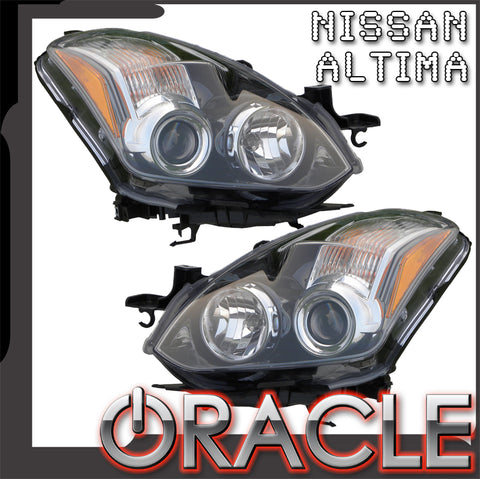 2010-2012 Nissan Altima (Coupe Only) Oracle Halo Headlights (Complete Assemblies)