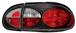 IPCW Tail Lights Black 1997-2003 Chevy Malibu