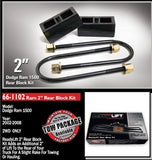 Ready Lift REAR Lift Kit 2002-2008 Dodge Ram 1500 2" Rear Lift