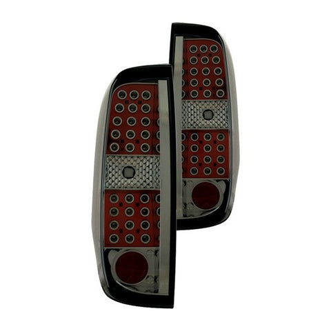 2005-2012 Nissan Frontier IPCW LED Tail Lights Smoke