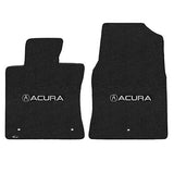 2009-2013 Acura TL "Acura Logo" Ultimat FRONT Seat Floor Mats (Ebony) by Lloyd Mats