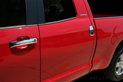 Putco Chrome Door Handle Covers 2007-2013 Toyota Tundra (4 door Double Cab) w/o pass keyhole
