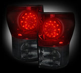 2007-2013 Toyota Tundra Red/Smoke Recon LED Tail Lights