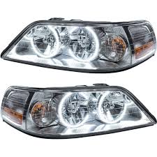 2005-2011 Lincoln TownCar Oracle Halo Headlights (Complete Assemblies)